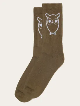 1-pack tennis sock - Dark Olive