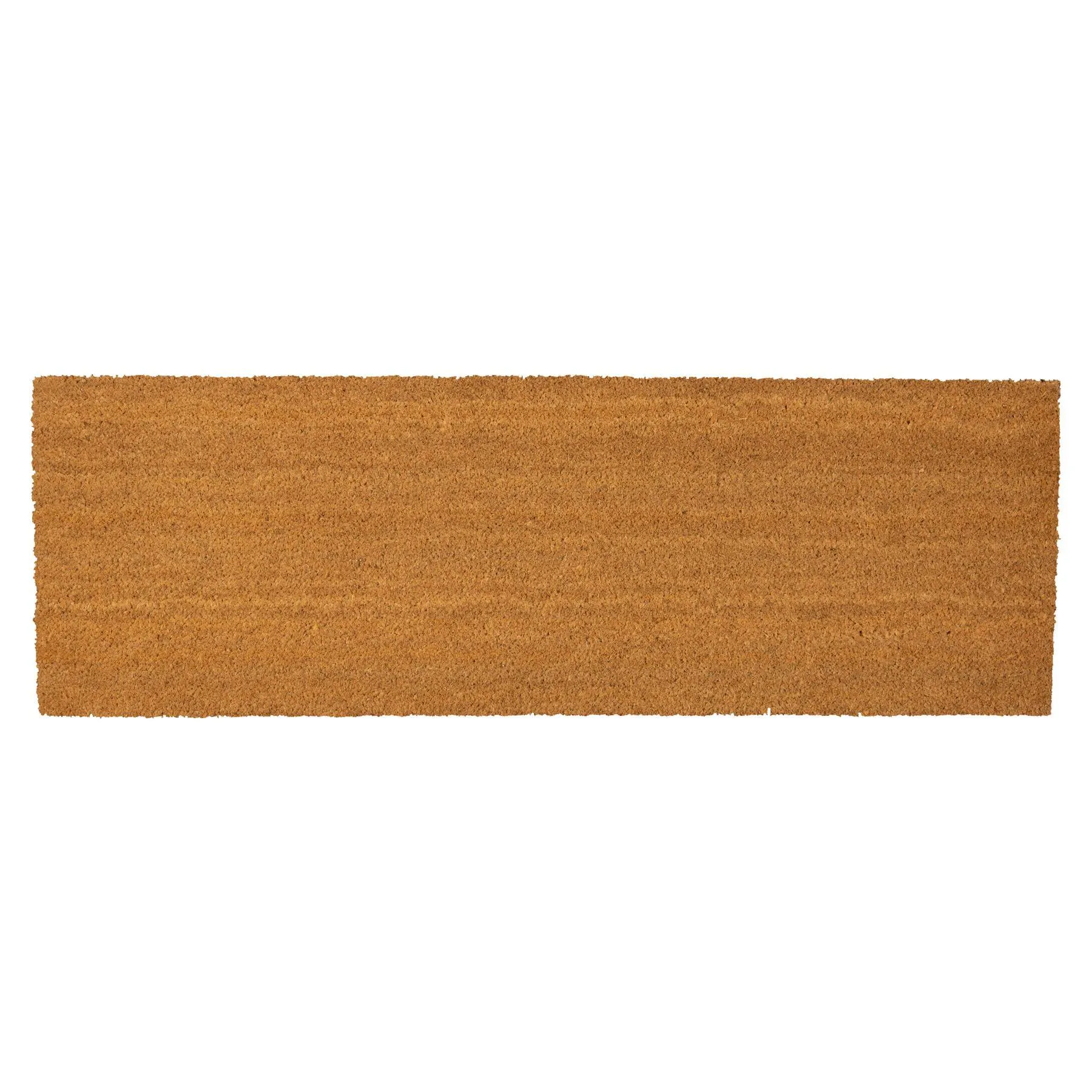 120cm x 40cm Brown Coir Double Door Mat - By Nicola Spring