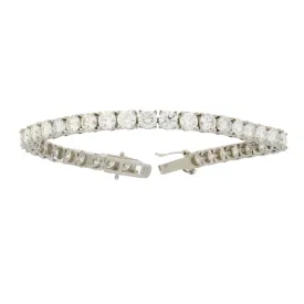 15.00ct Moissanite Tennis Bracelet Sterling Silver