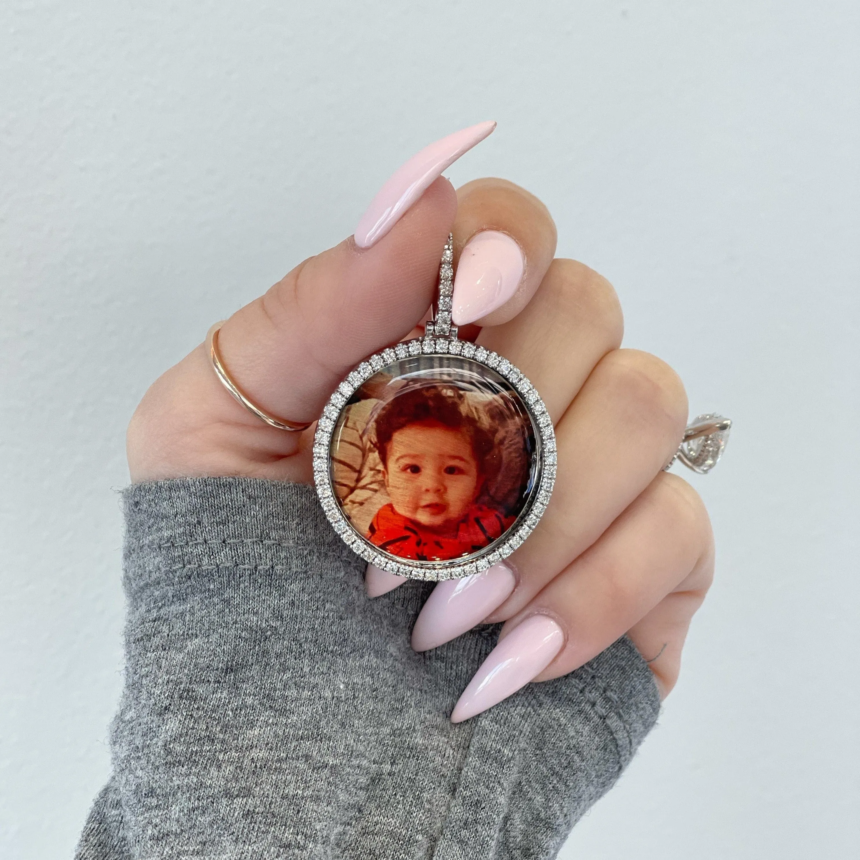 3D Photo Pendant Necklace