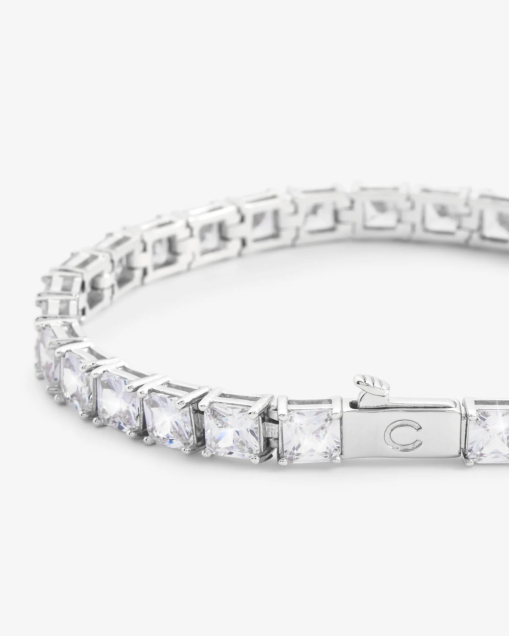 5mm Square Tennis Bracelet