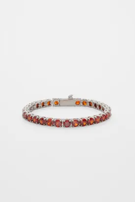 5mm Tennis Bracelet - Red