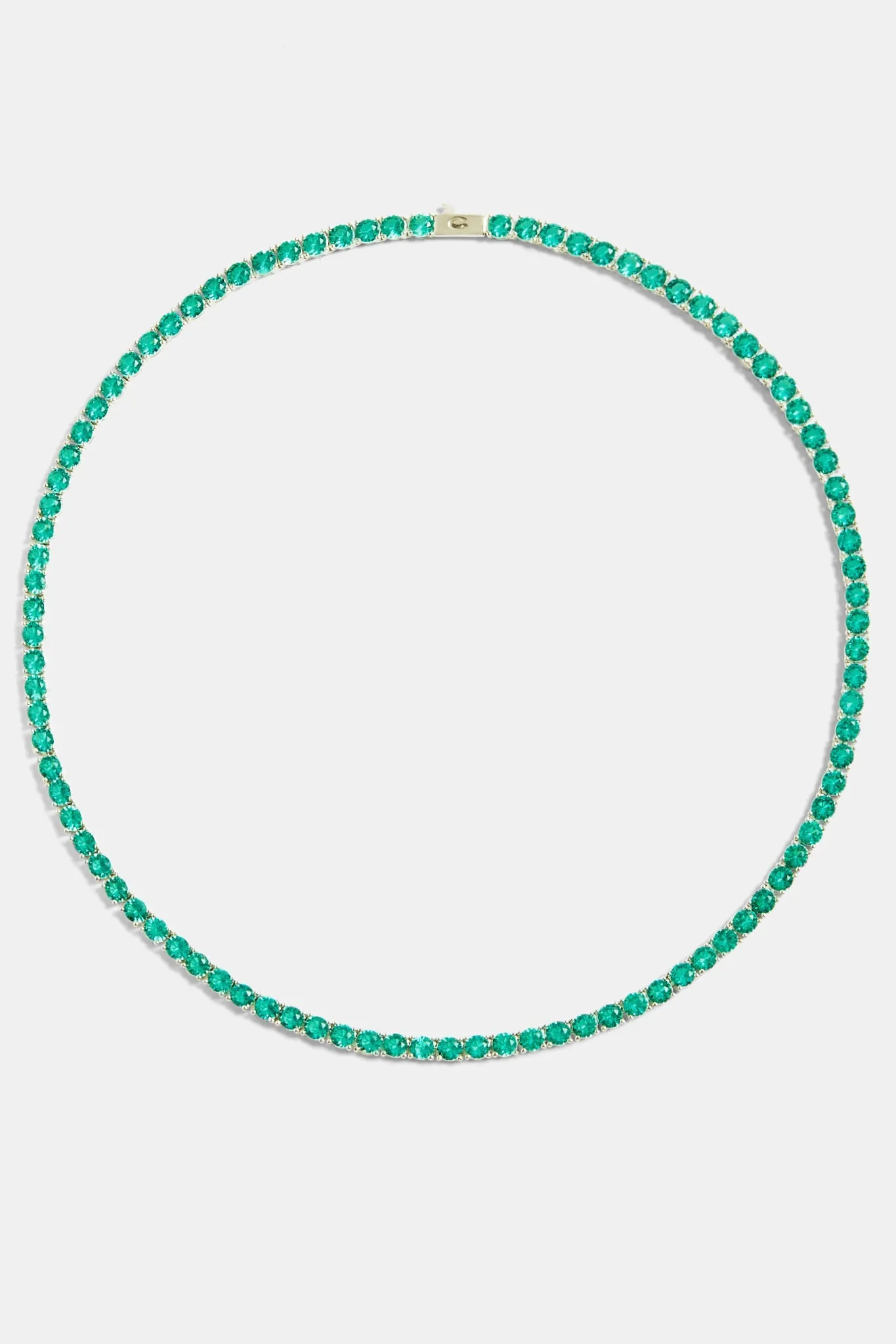 5mm Tennis Chain - Aqua