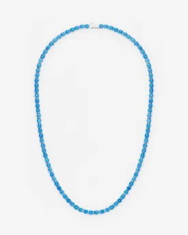 5mm Tennis Chain - Blue