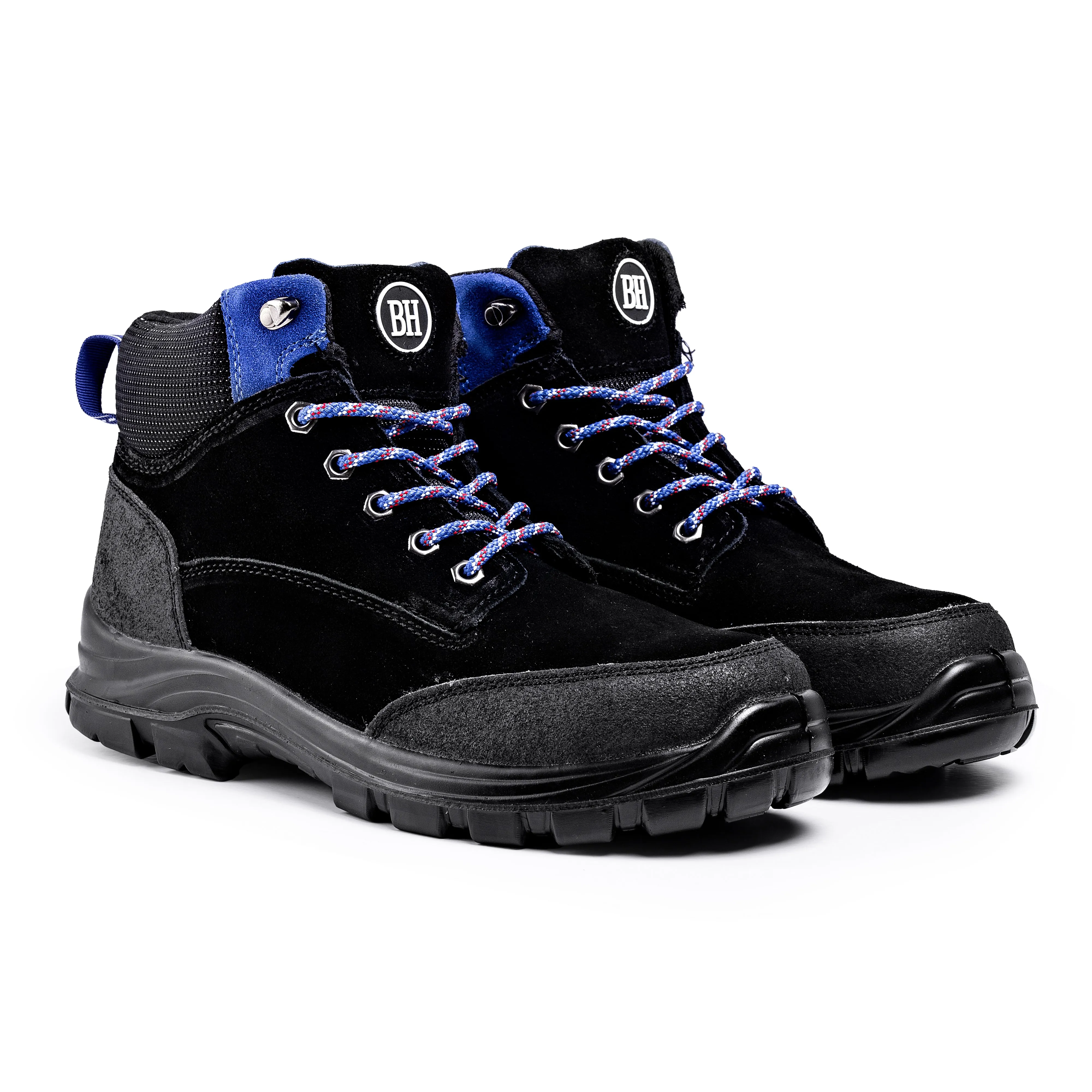 7701 Mens Suede Safety Boots with Steel Toe Cap