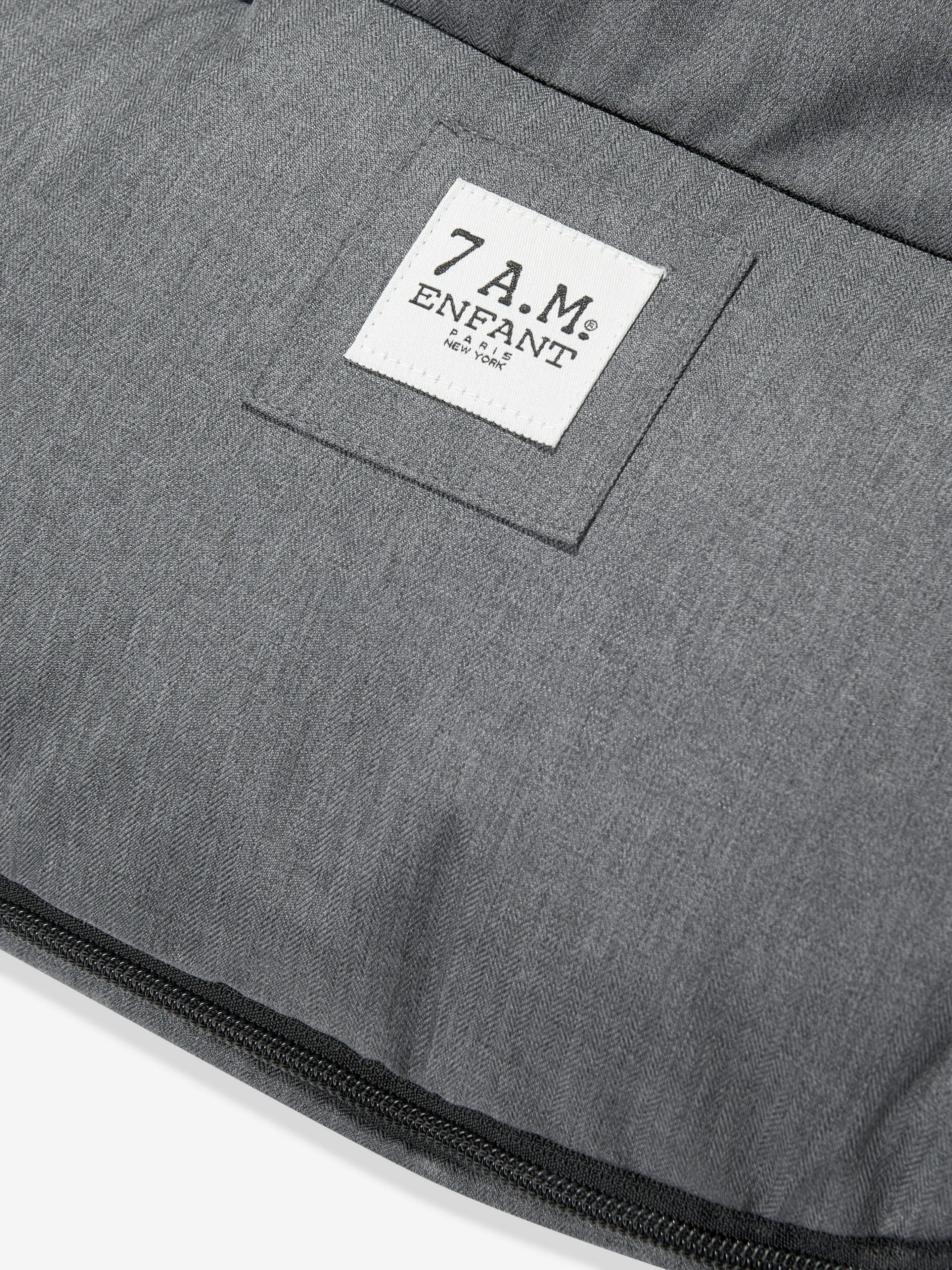 7AM Enfant Baby PlushPOD in Grey