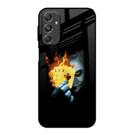 AAA Joker Glass Case for Samsung Galaxy M34 5G