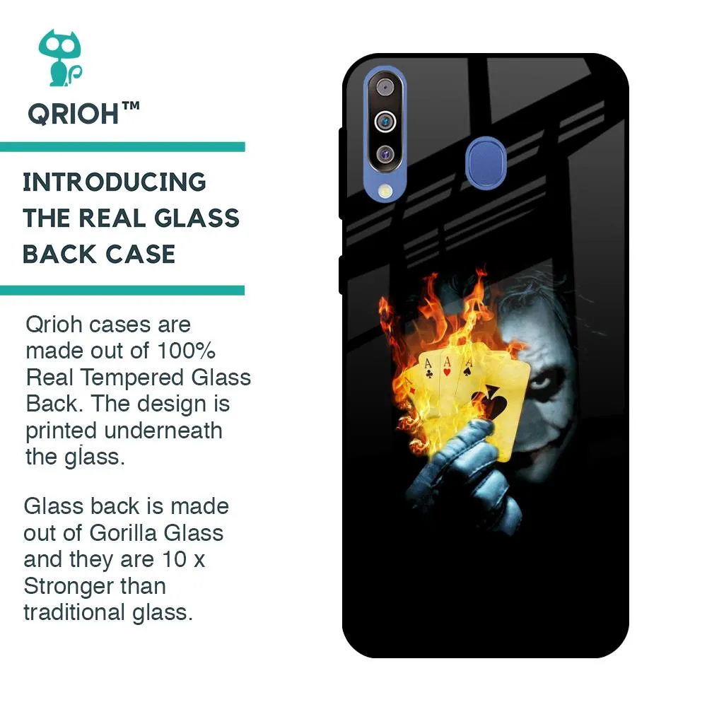 AAA Joker Glass Case for Samsung Galaxy M40