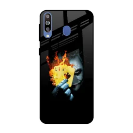 AAA Joker Glass Case for Samsung Galaxy M40