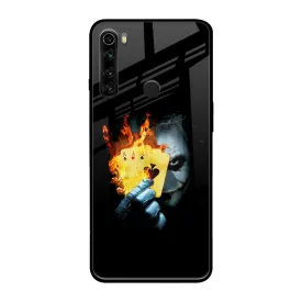 AAA Joker Glass Case for Xiaomi Redmi Note 8