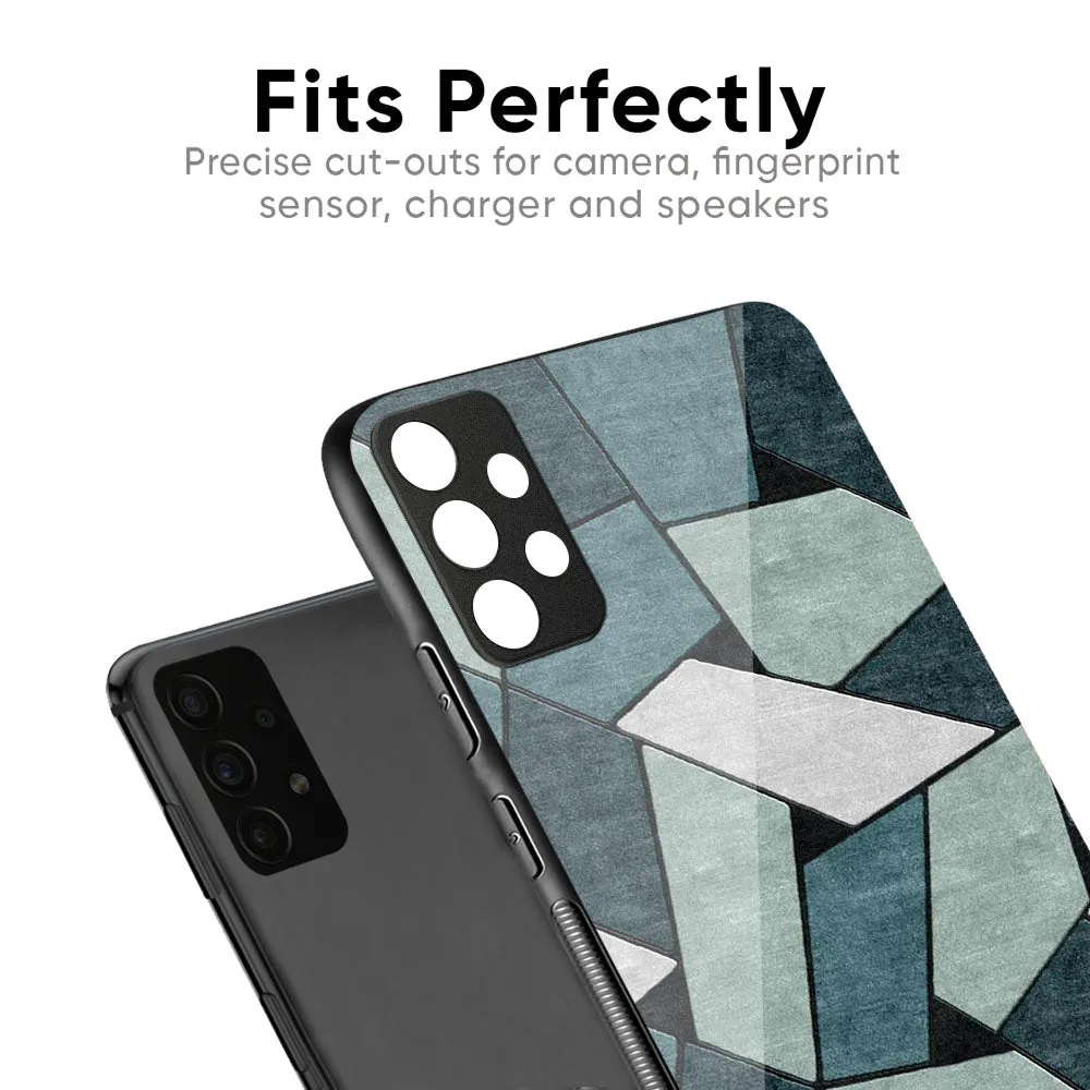 Abstact Tiles Glass Case for OnePlus 10T 5G