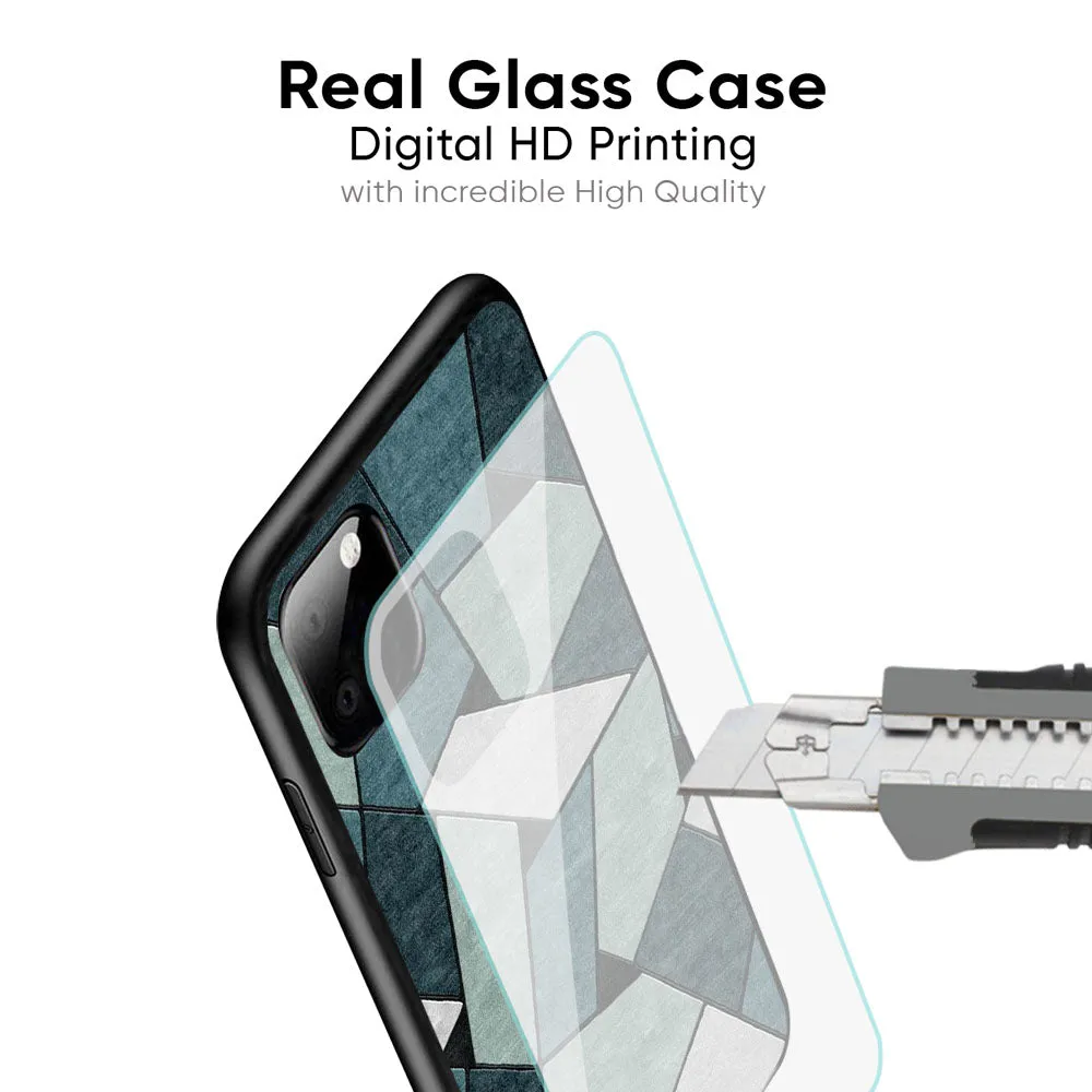 Abstact Tiles Glass Case for OnePlus 10T 5G