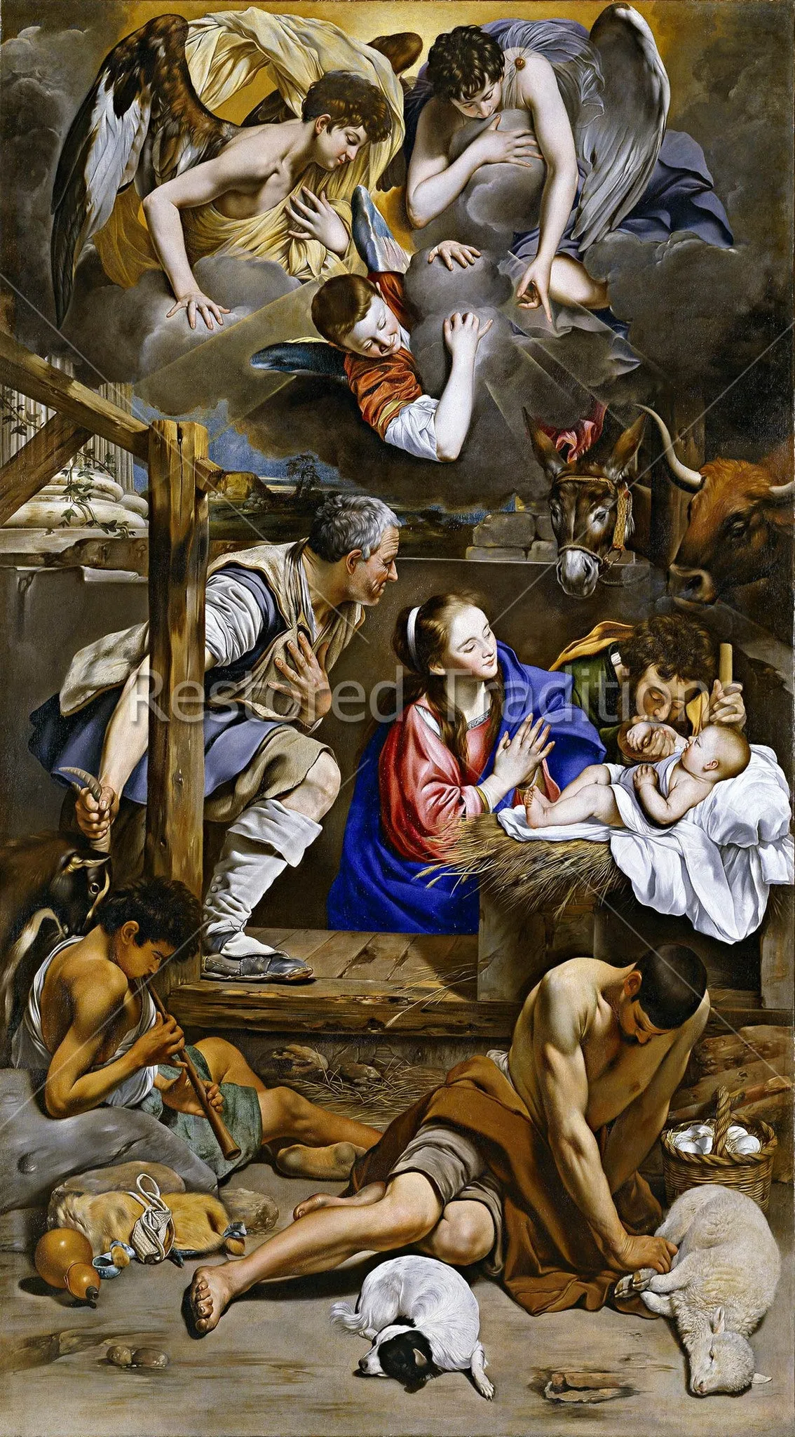 Adoration of the Shepherds - Maino