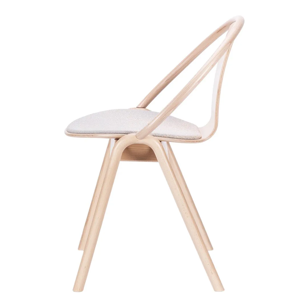 Again Chair - Seat Upholstered - Beech Frame