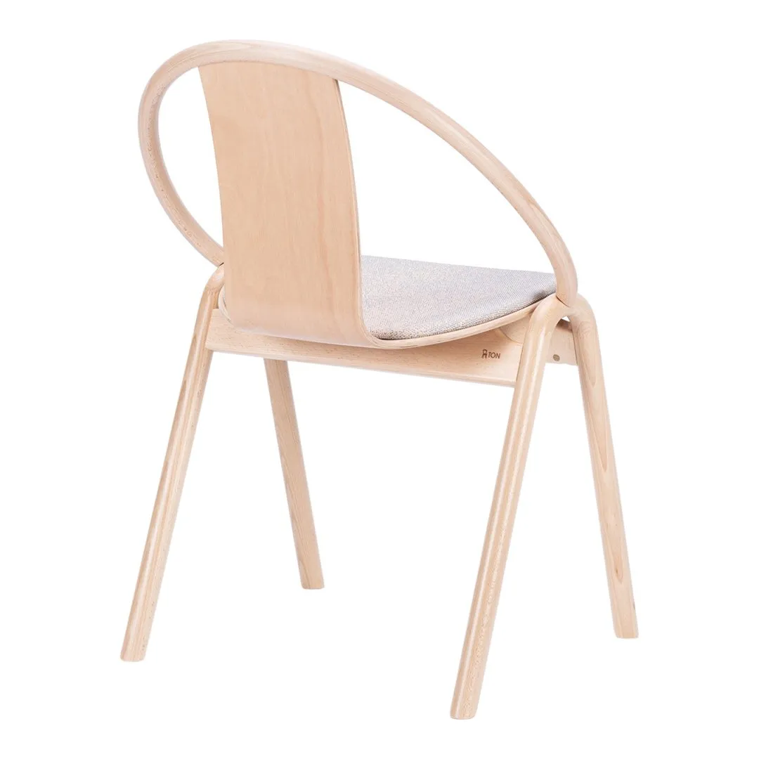 Again Chair - Seat Upholstered - Beech Frame