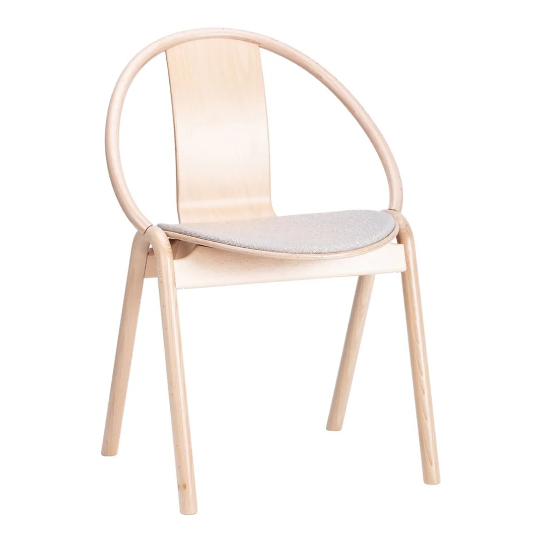 Again Chair - Seat Upholstered - Beech Frame