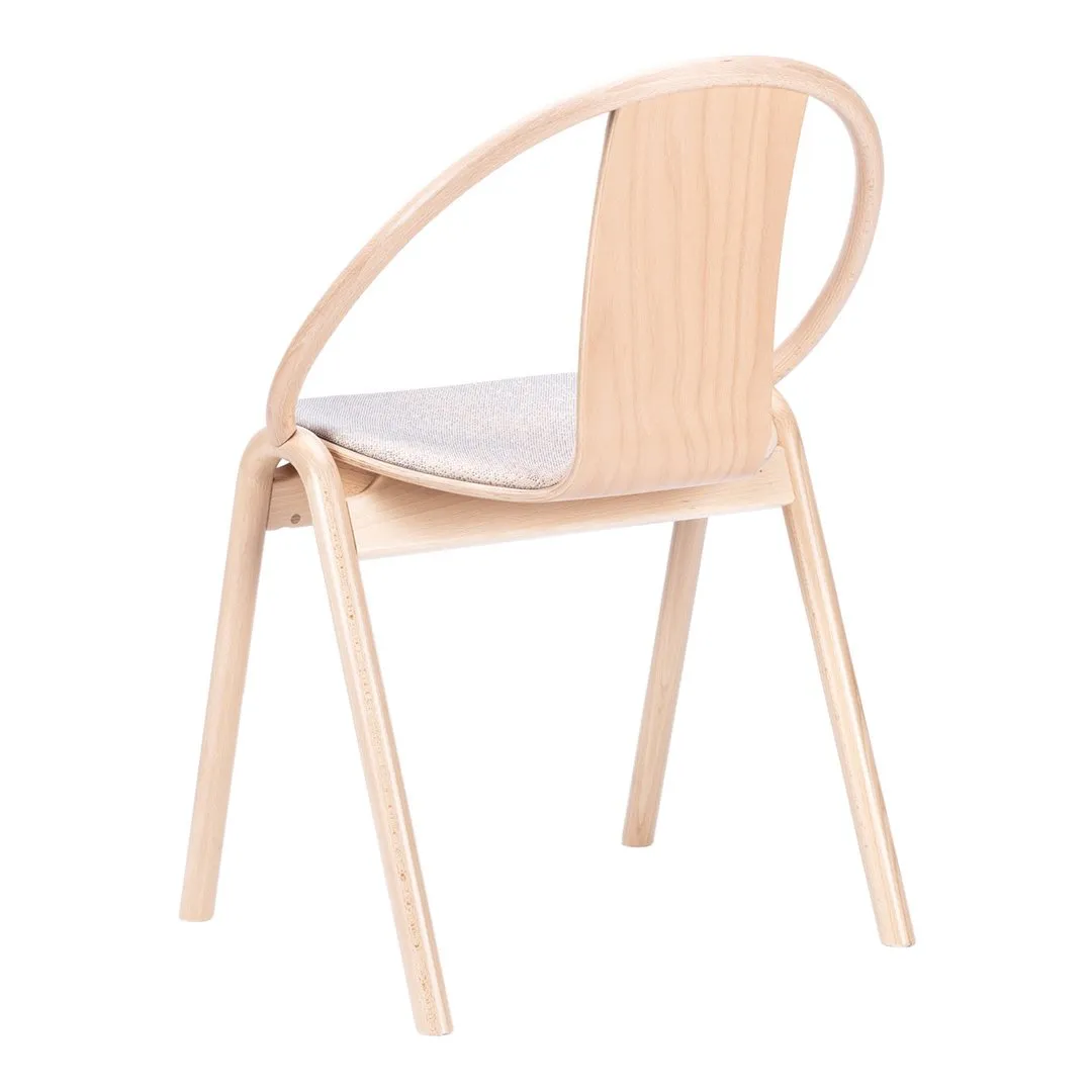 Again Chair - Upholstered - Beech Frame