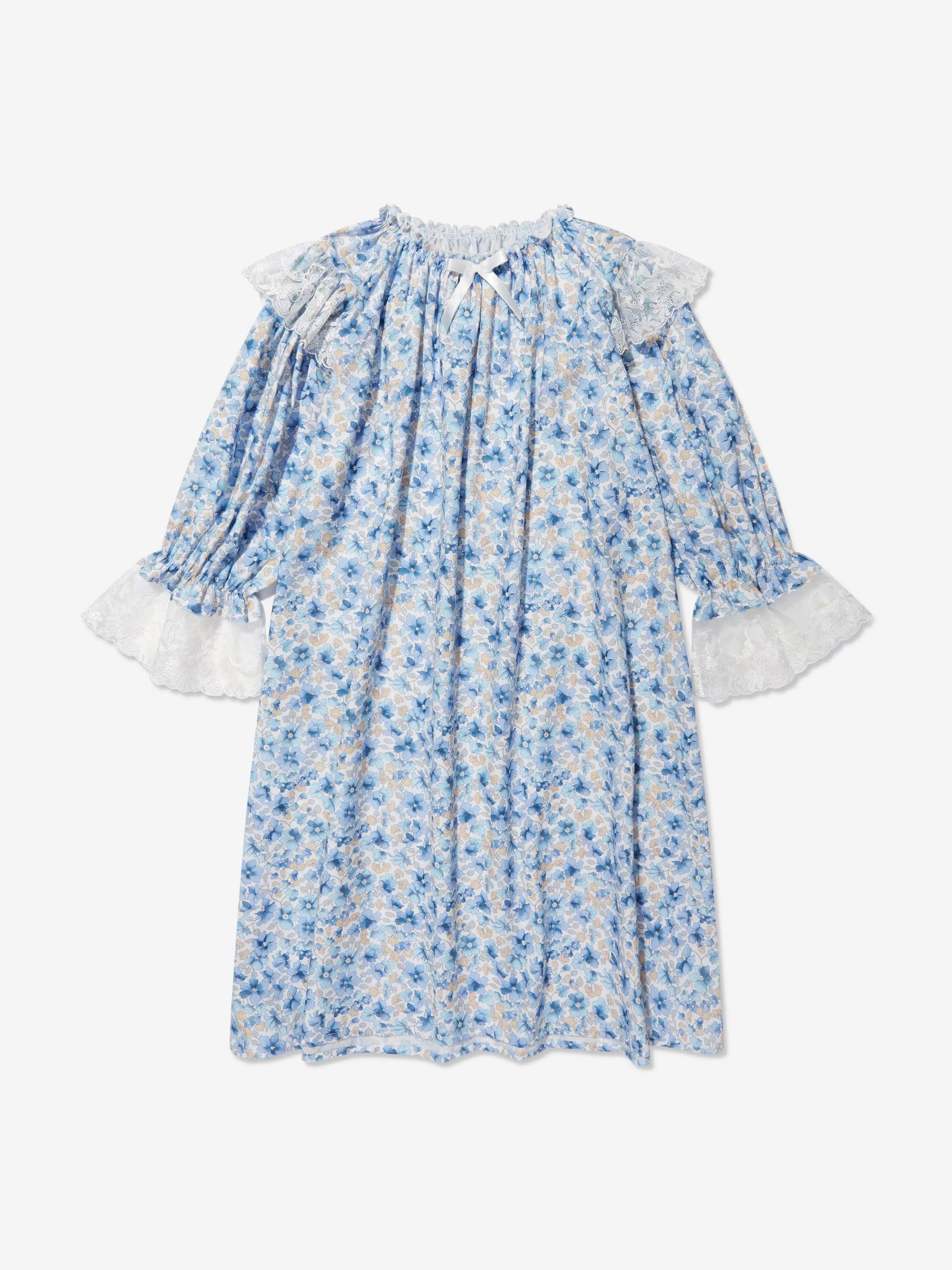 Amiki Children Girls Juliette Nightdress in Blue