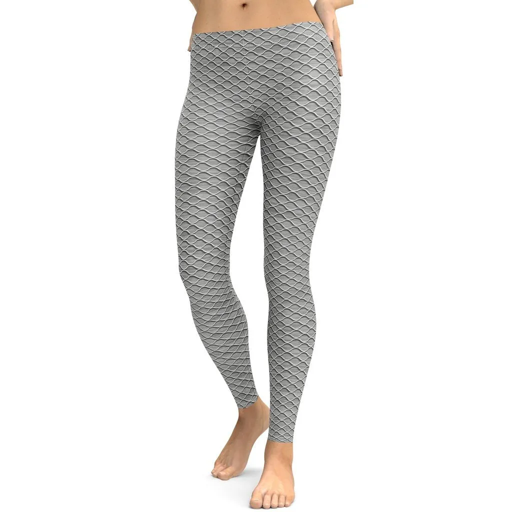 Anti Cellulite Pattern Leggings