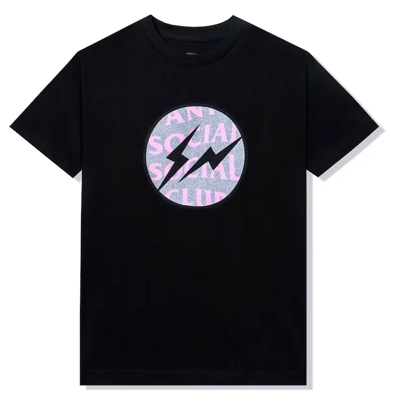 Anti Social Social Club x Fragment Called Interference Tee (FW22) Black