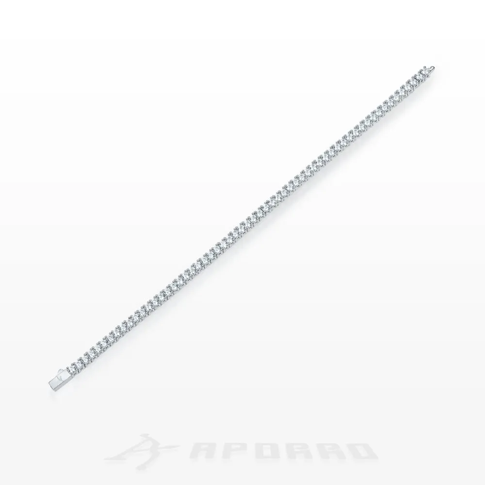 Aporro Iced Tennis Bracelet - 3mm