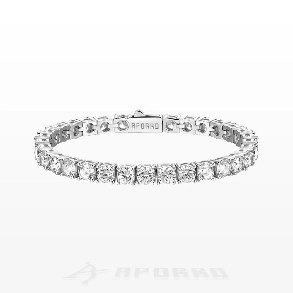 Aporro Iced Tennis Bracelet - 5mm