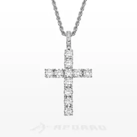 Aporro Tennis Cross Pendant - Medium