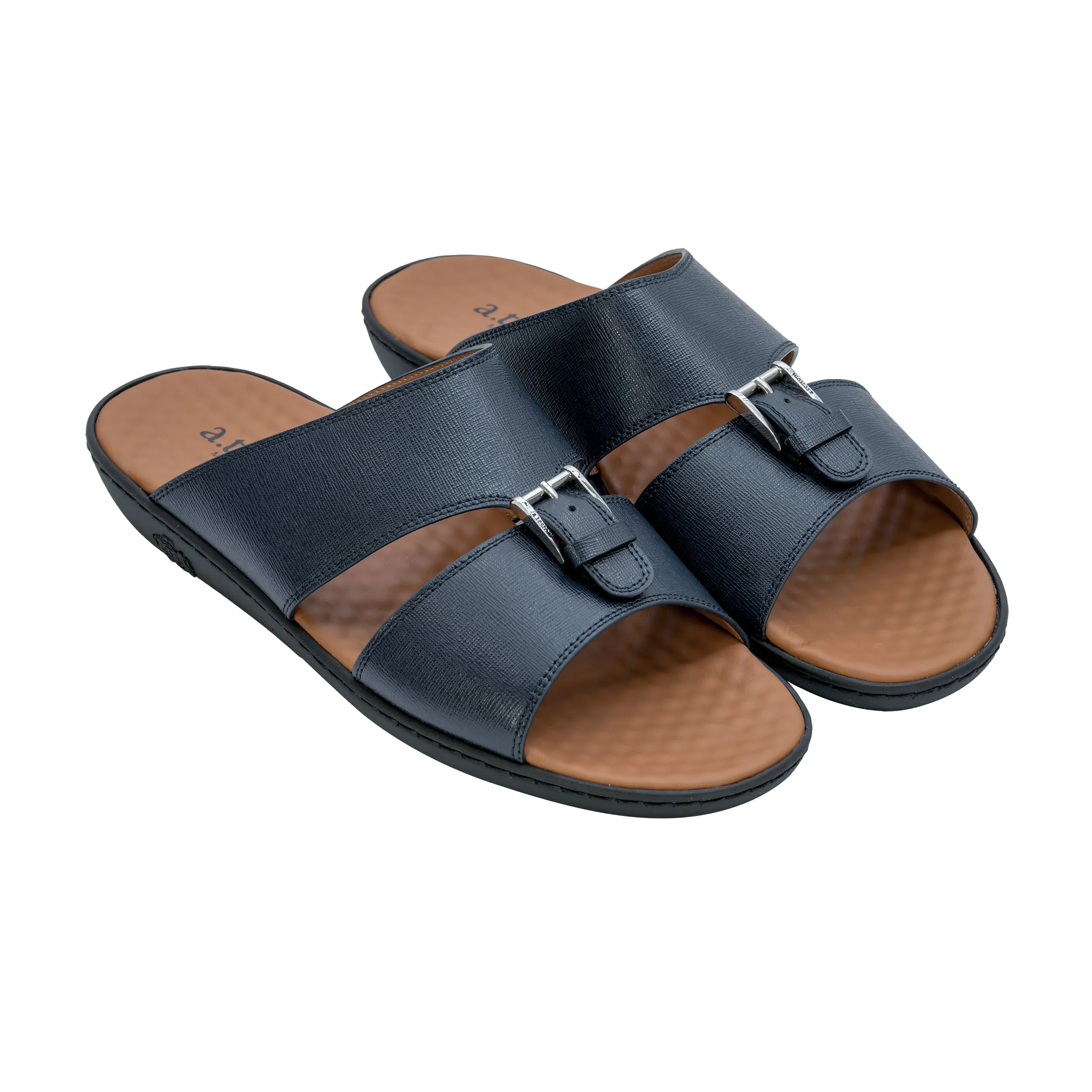 A.Testoni Men's Sandal in Leather