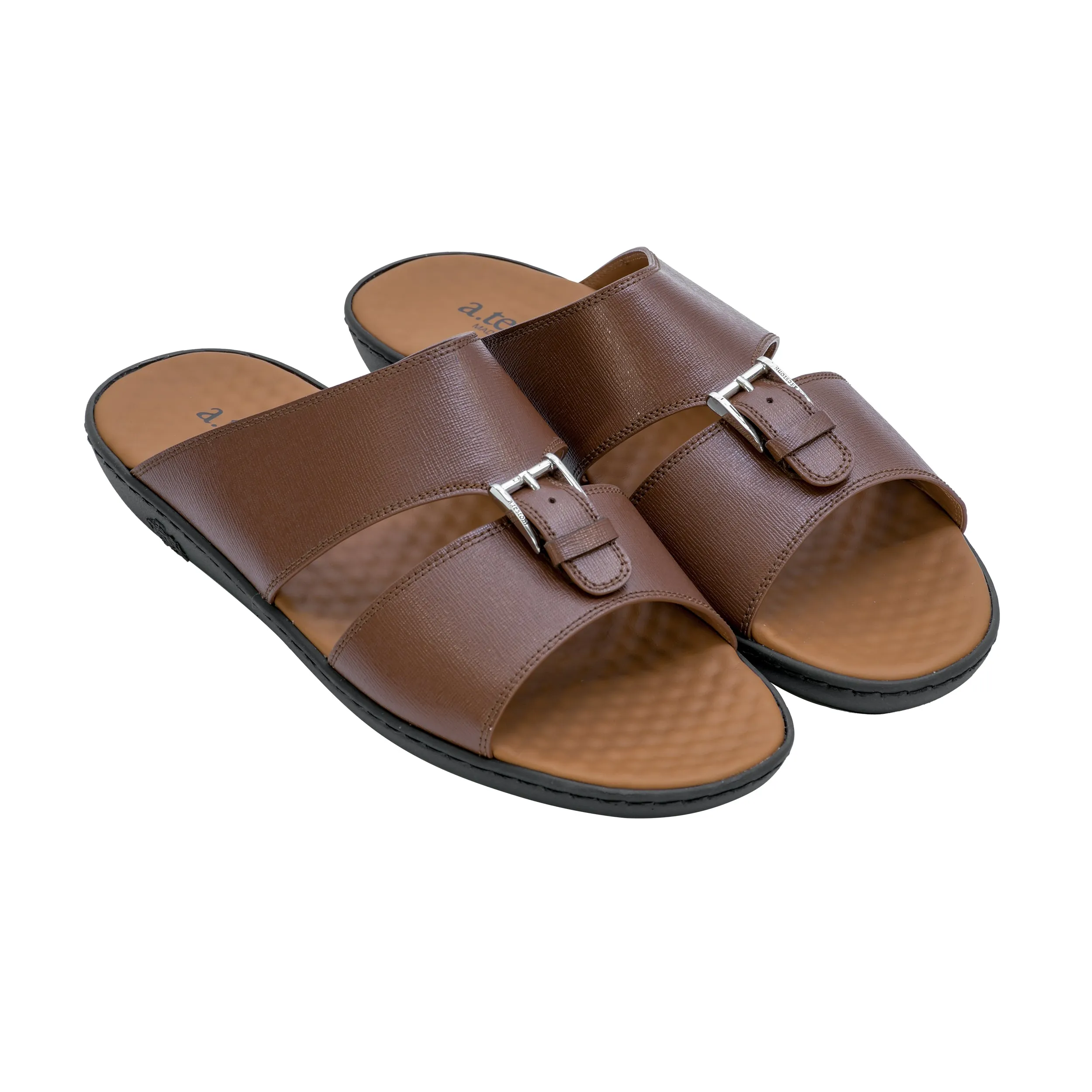 A.Testoni Men's Sandal in Leather