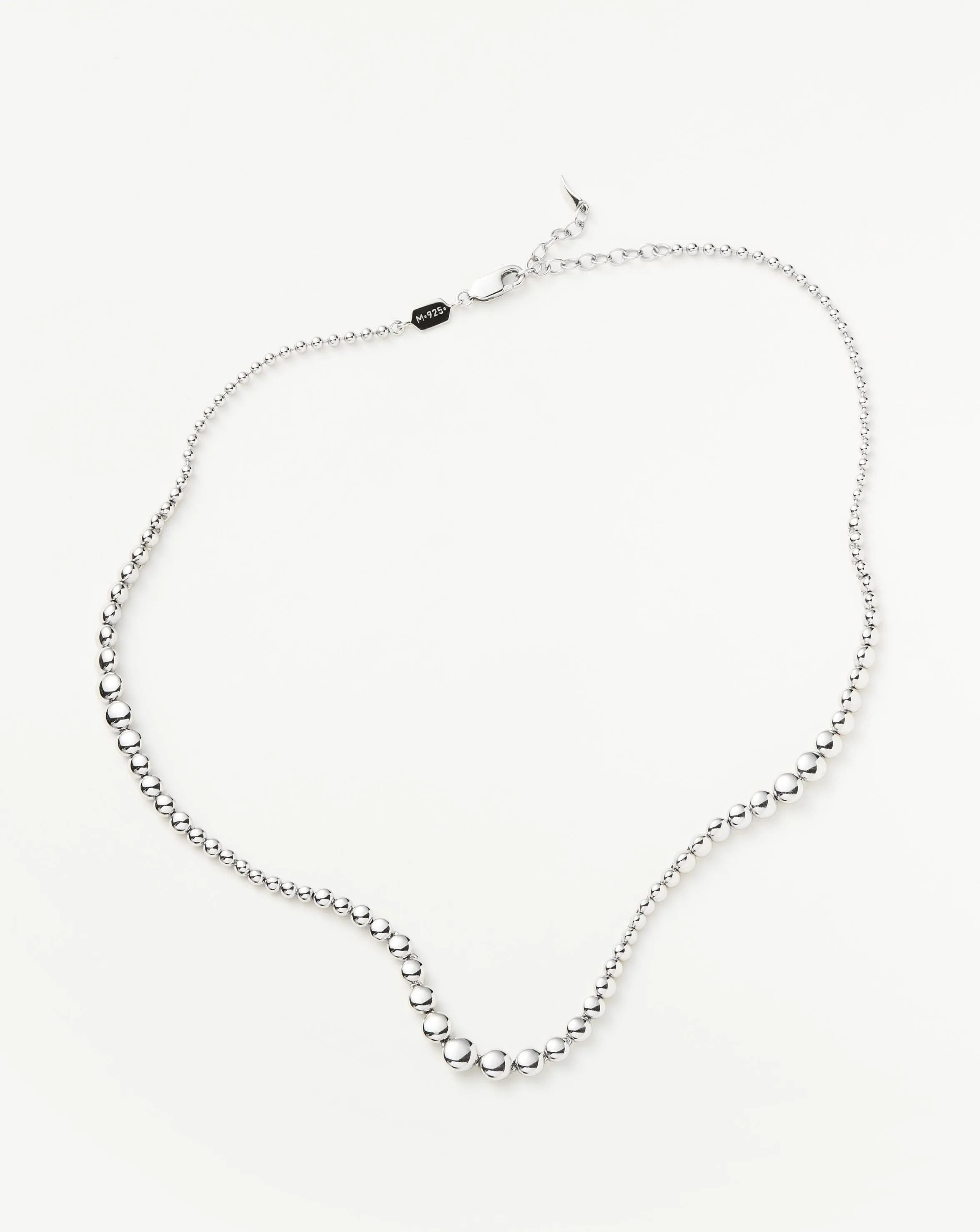 Beaded Choker | Sterling Silver