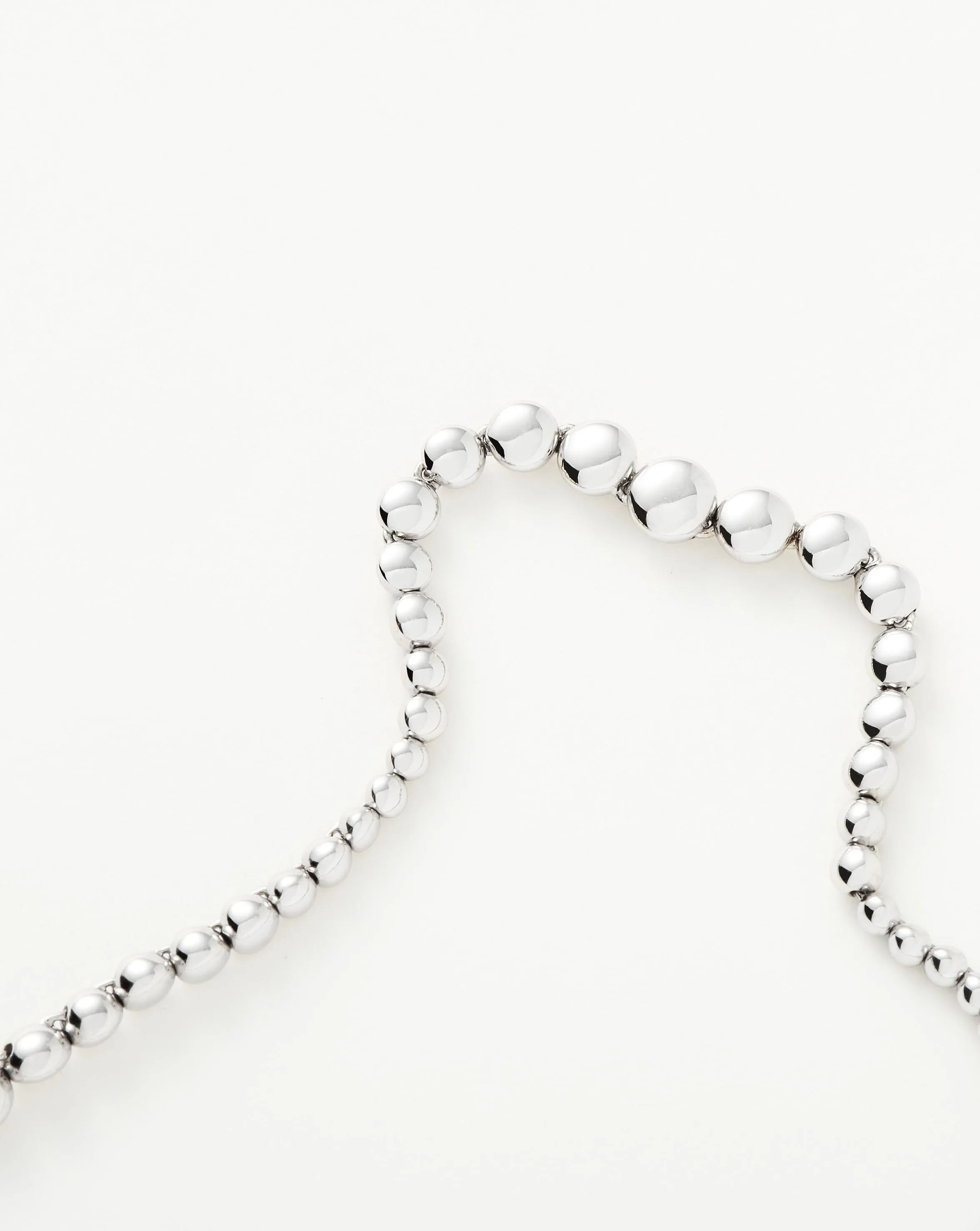 Beaded Choker | Sterling Silver