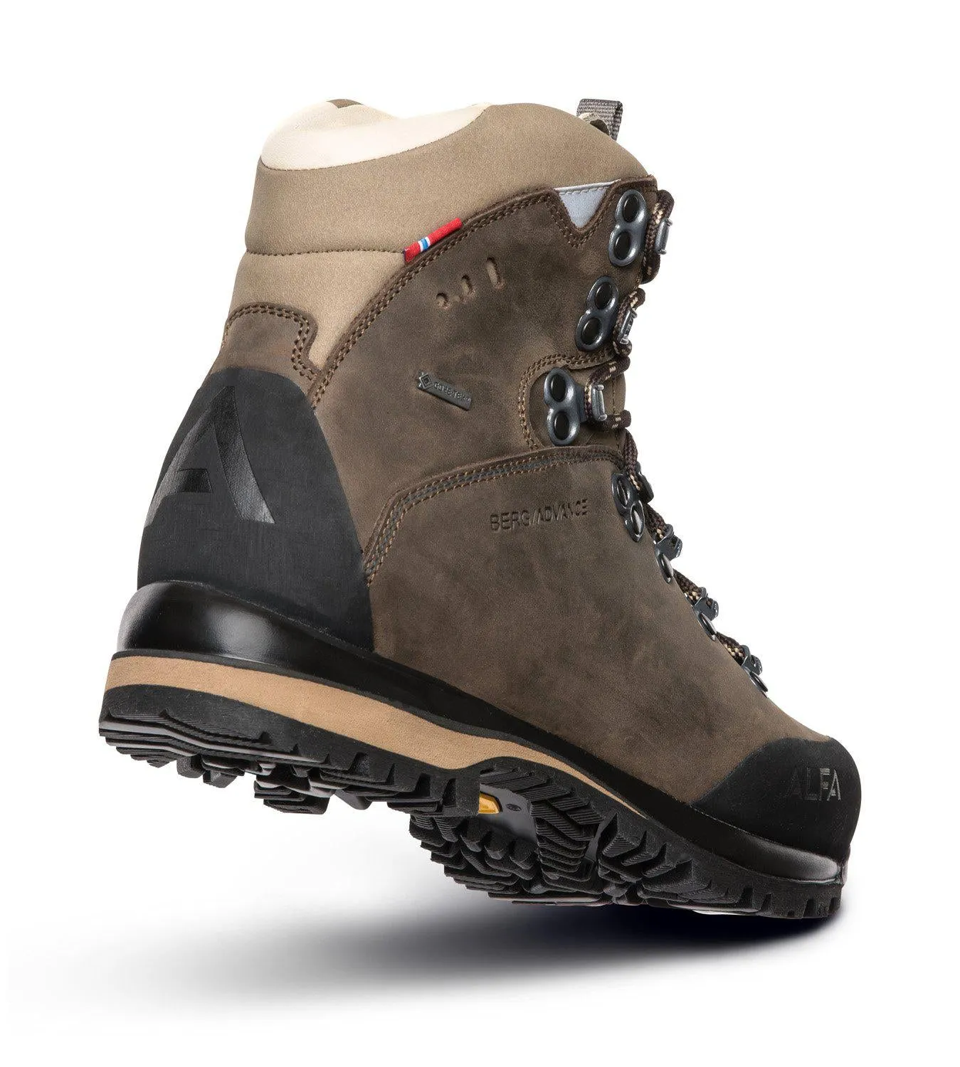 Berg Advance GTX W - Wide hiking boot - CLASSIC BROWN