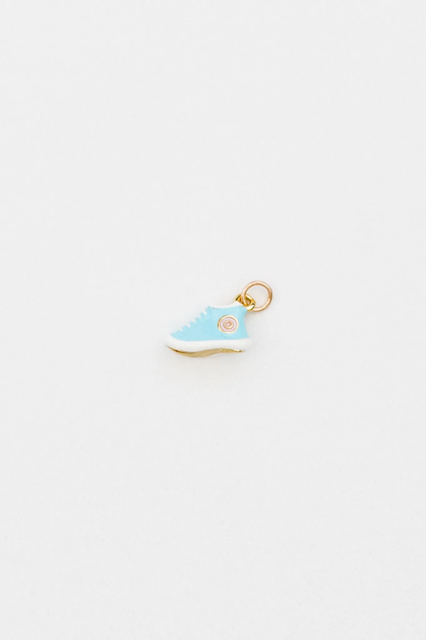 Blue Tennis Shoe Charm