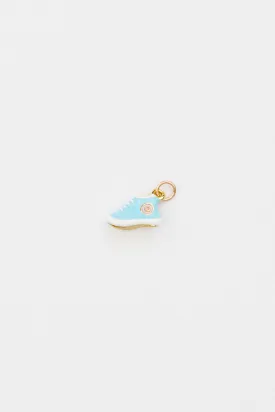 Blue Tennis Shoe Charm