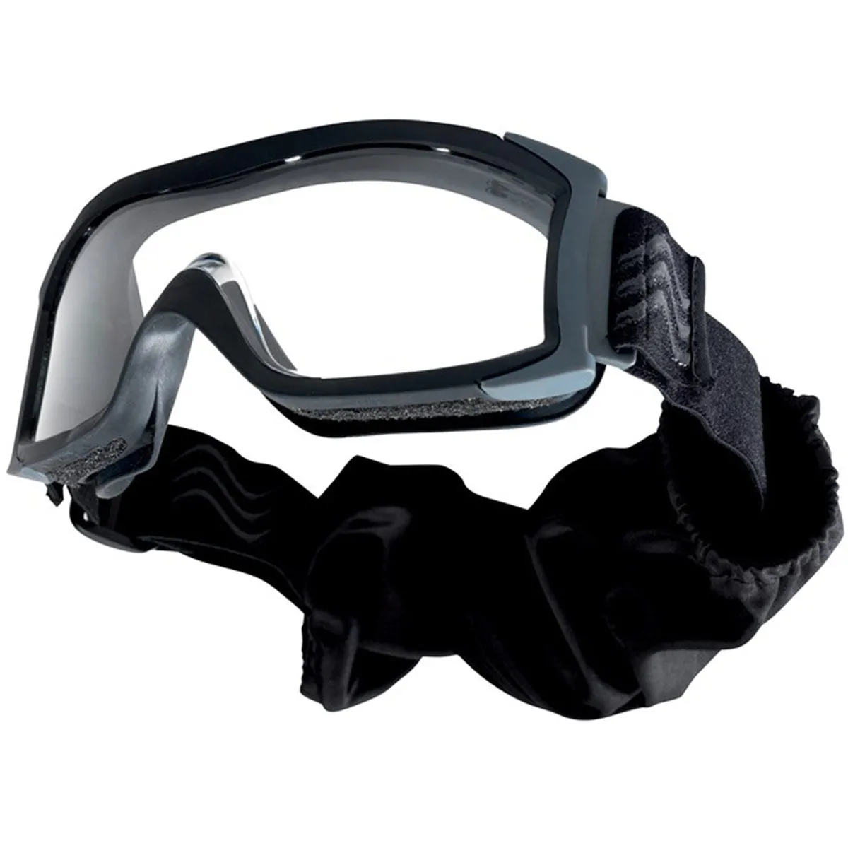 Bolle x1000 Ballistic Goggles Clear Lens Black