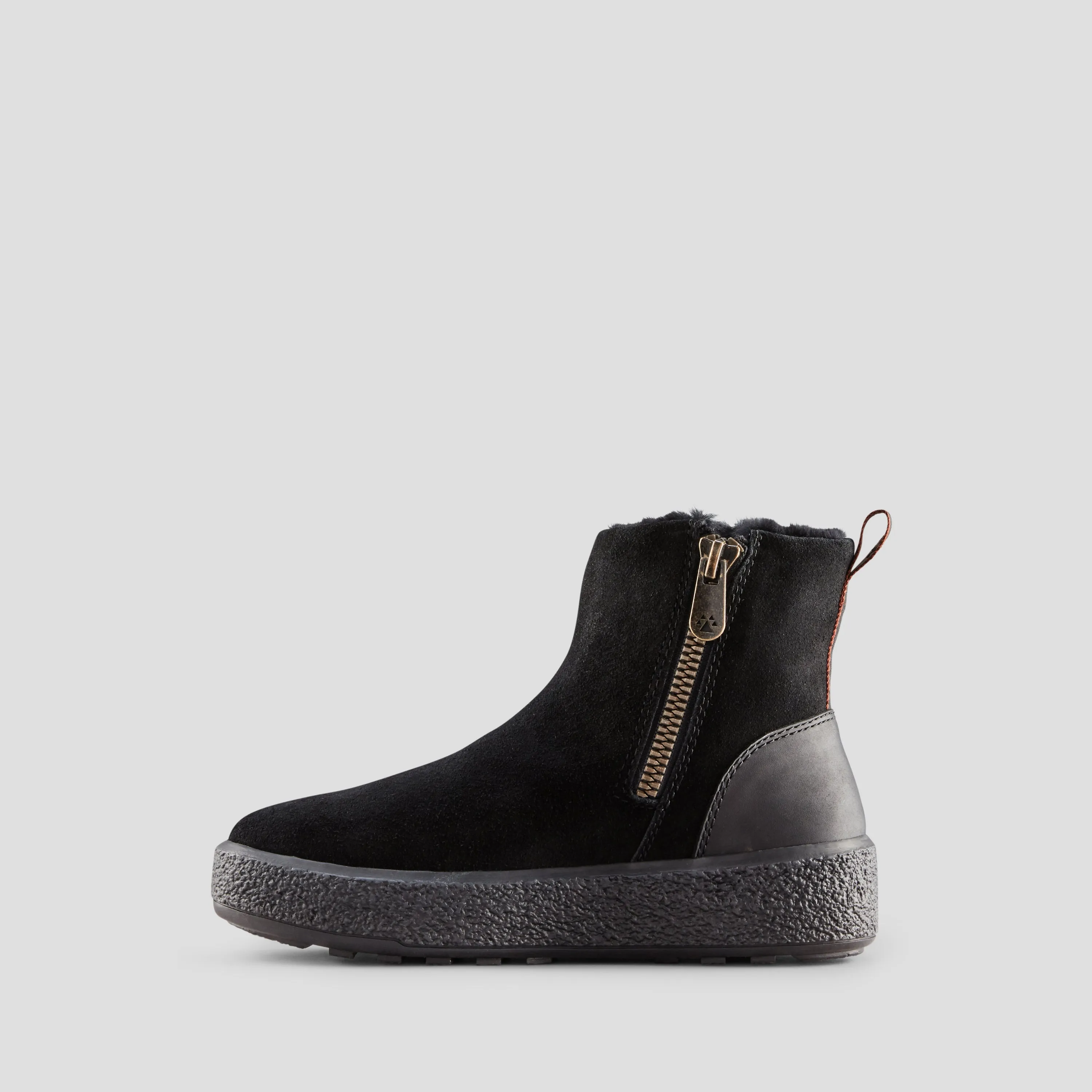 Broom Suede Genuine Lambswool Waterproof Winter Boot