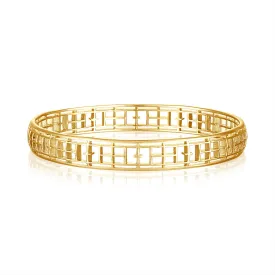 Calling the Lines Round Bangle