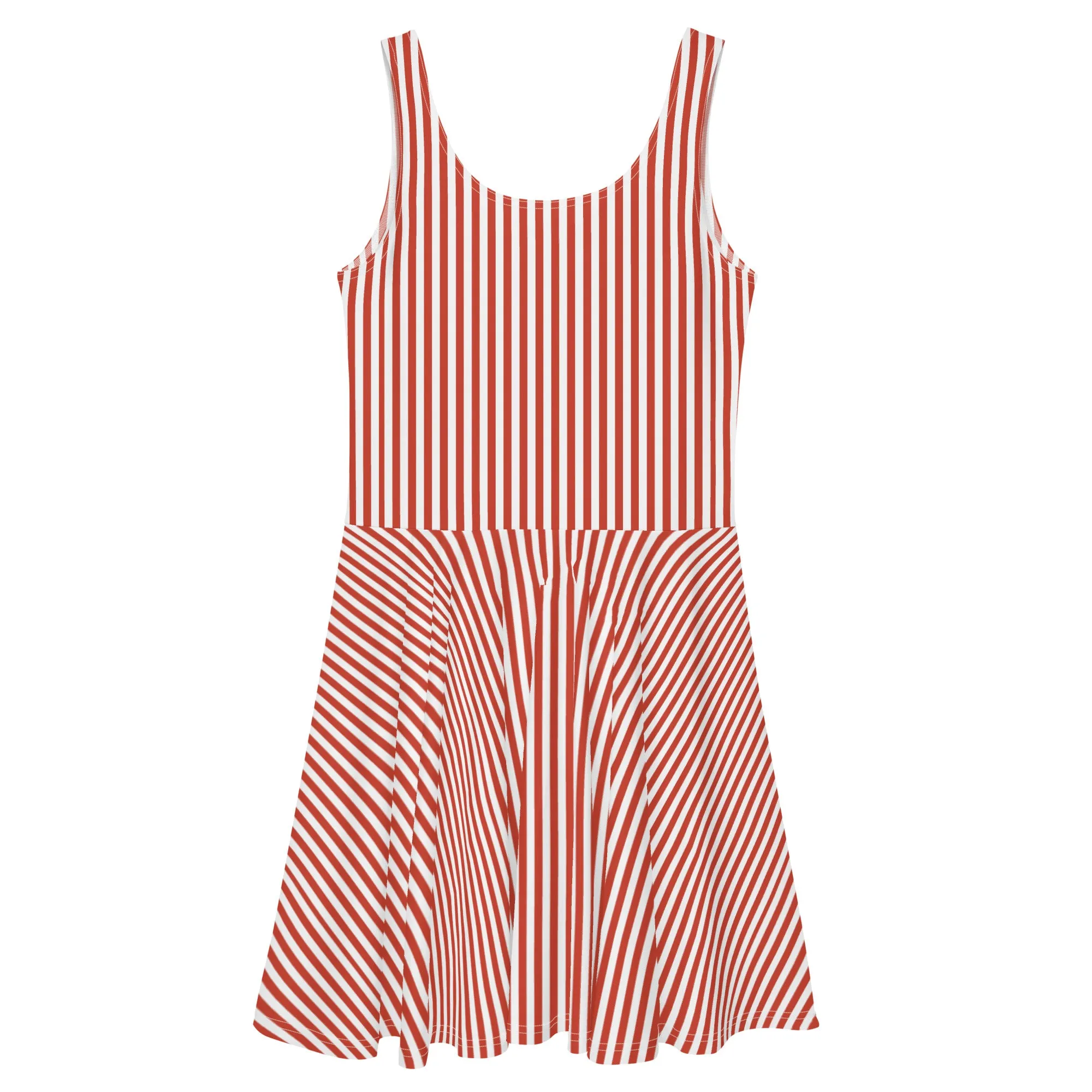 Candy Cane Stripes Tennis Dress