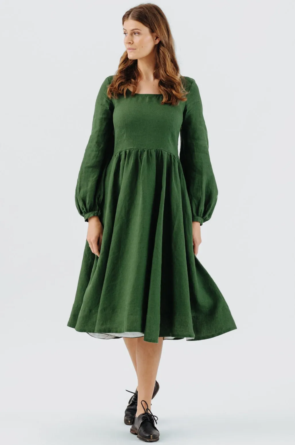 Carmen Dress, Long Sleeve