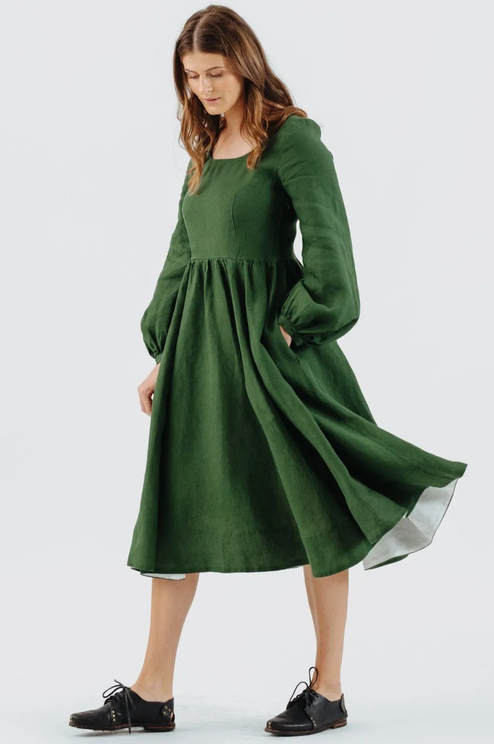 Carmen Dress, Long Sleeve