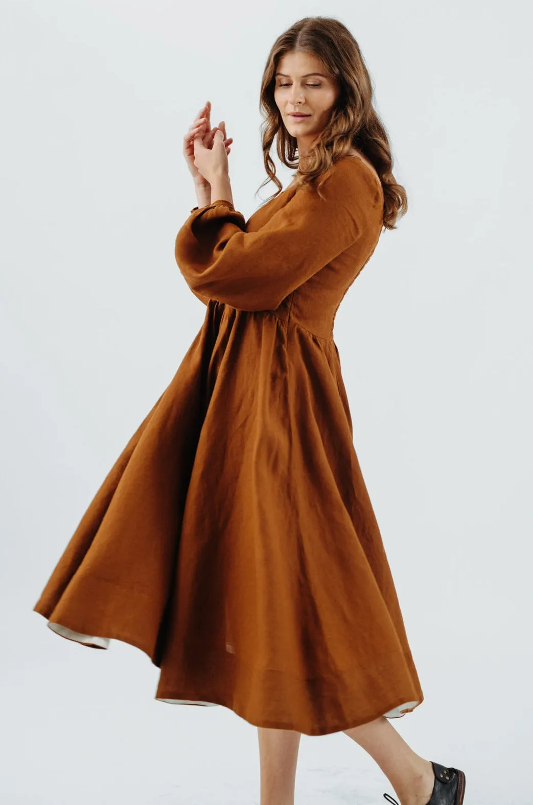 Carmen Dress, Long Sleeve