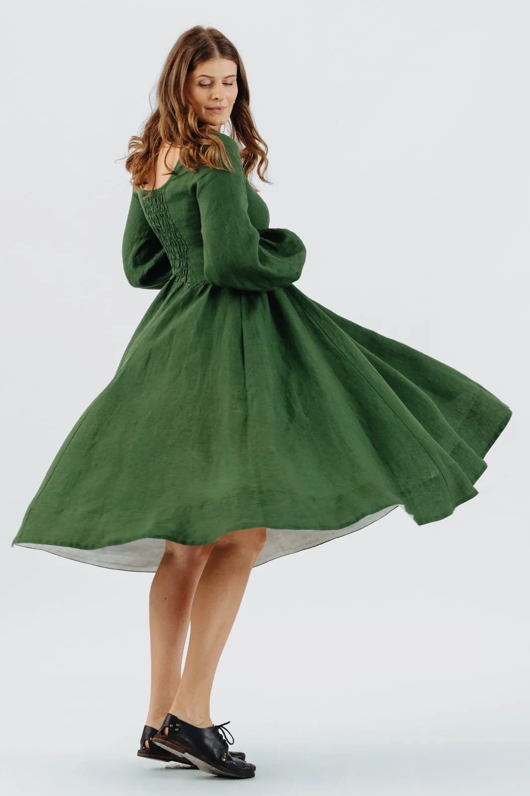 Carmen Dress, Long Sleeve