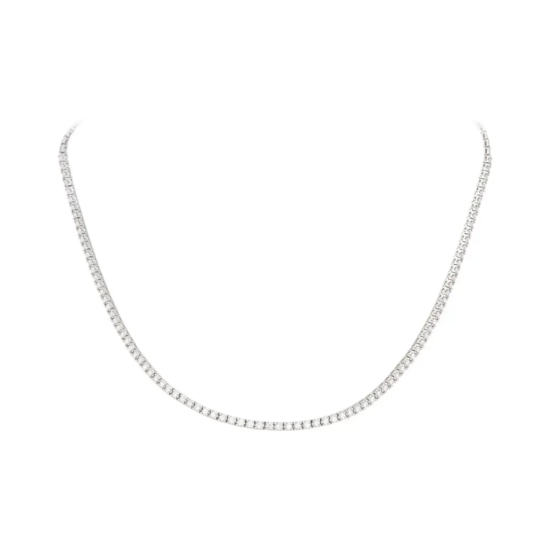 Carol Diamond Tennis Necklace