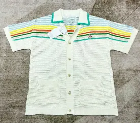 CASABLANCA 2023 Tennis Crochet Shirt