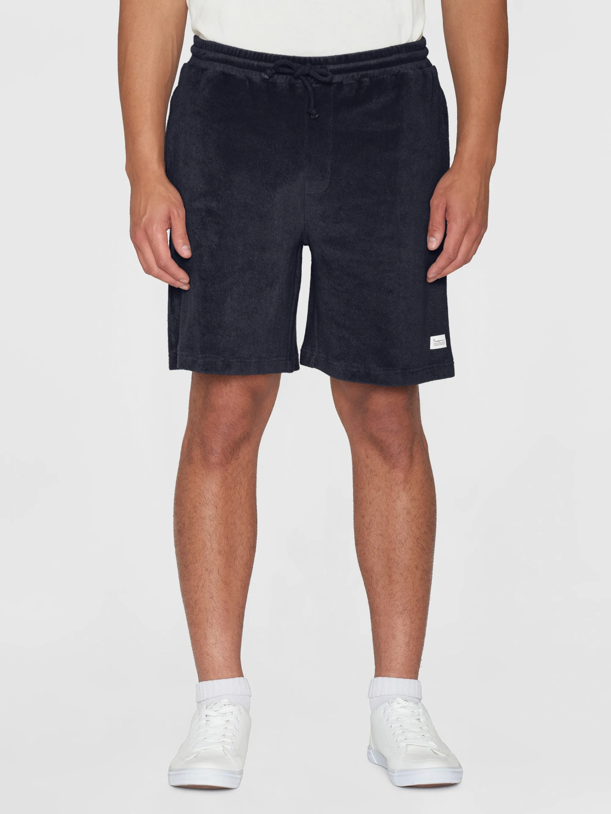 Casual terry shorts - Night Sky