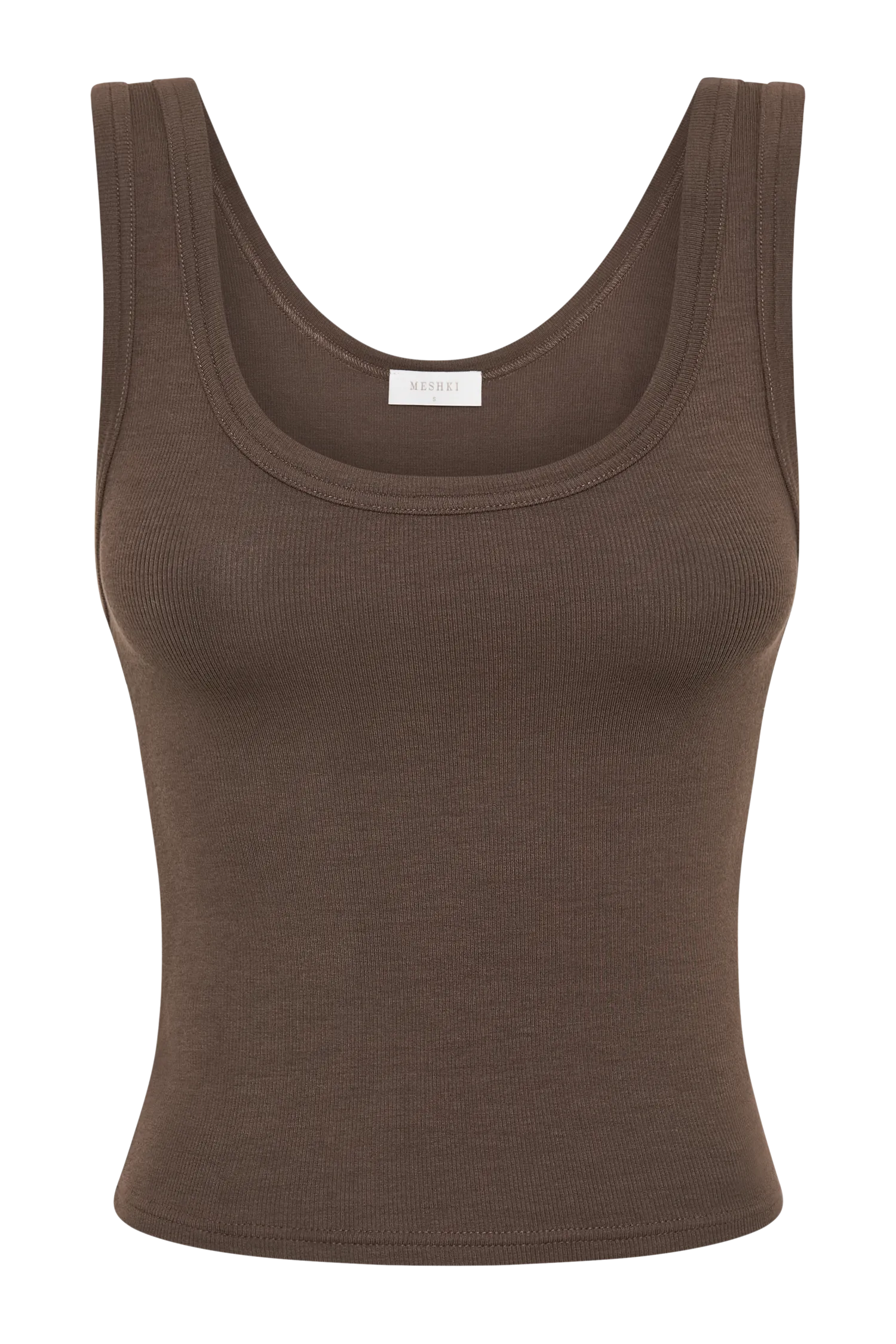 Chandler Modal Tank Top - Chocolate