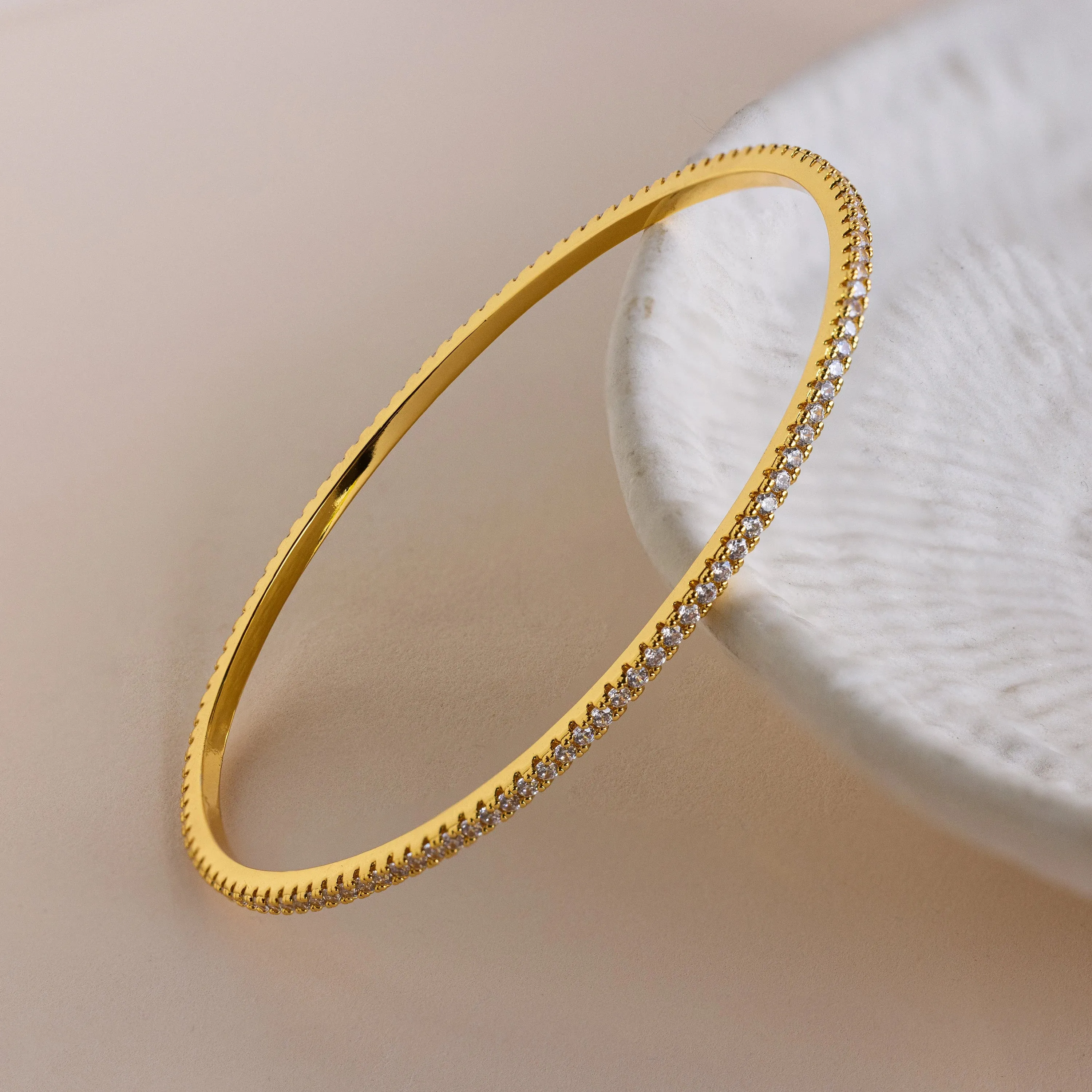 Classic Diamond Tennis Bangle