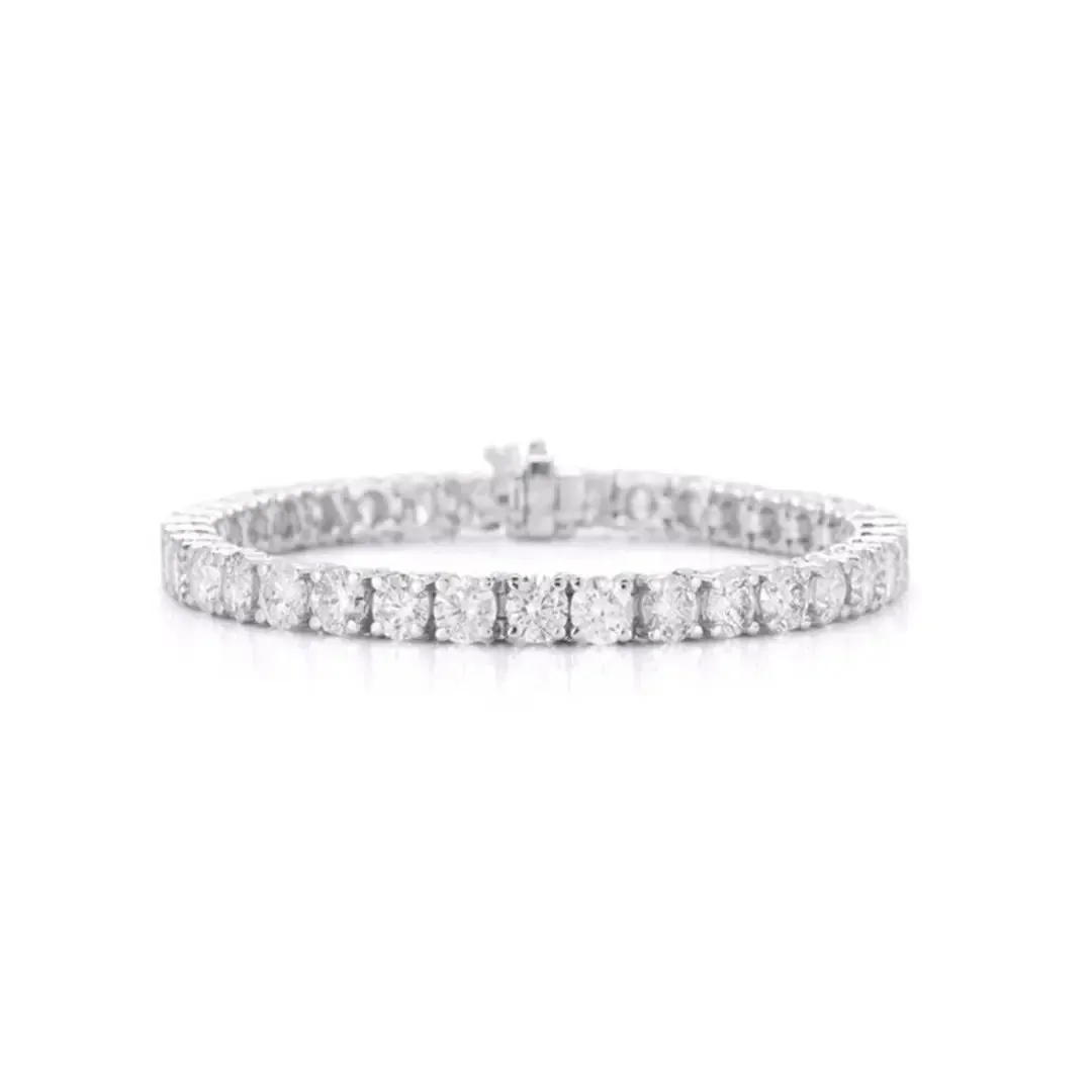 Classic Diamond Tennis Bracelet - 12.0 carat