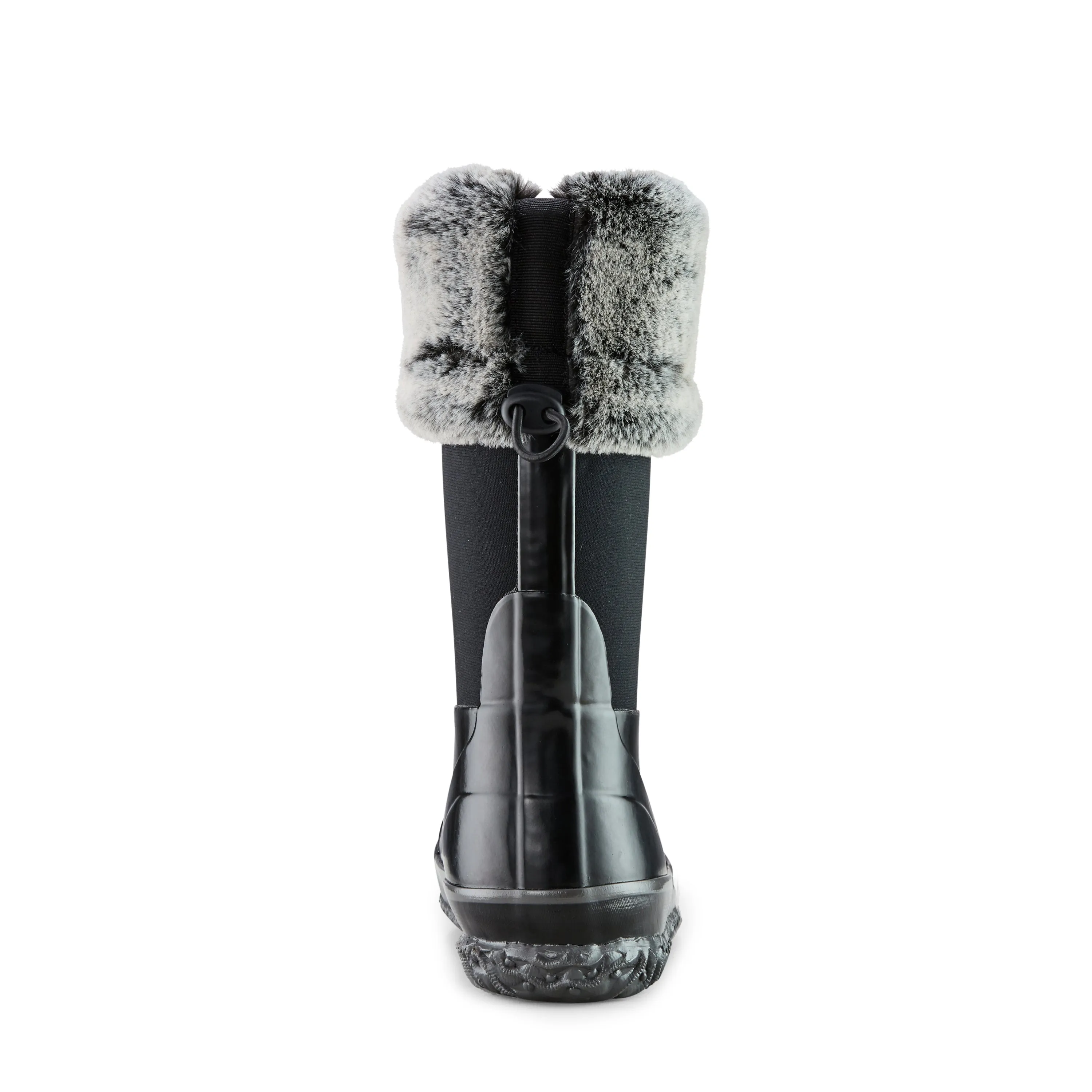 Cougar Snuggle Kid's Black Rubber/ Neoprene Winter Boot