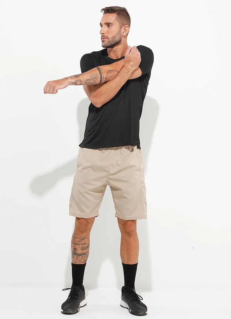 Court Short (Khaki) 9"